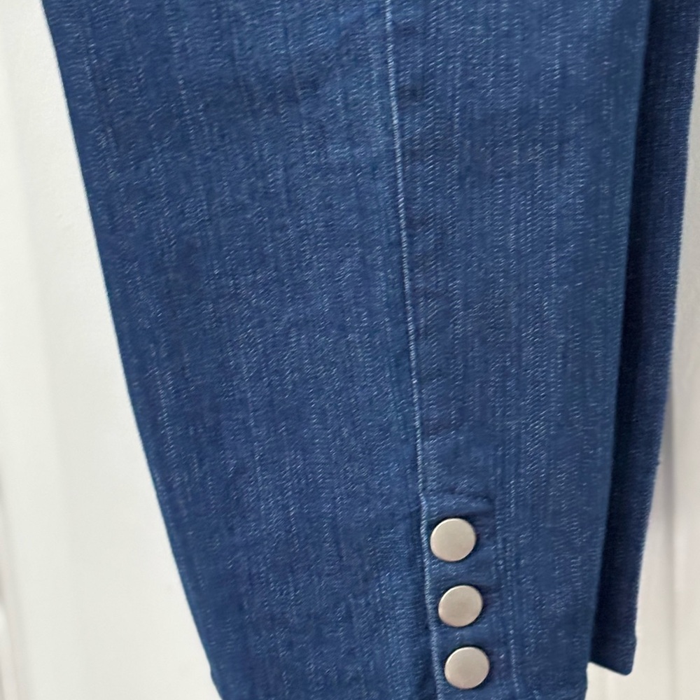 Soft Surroundings XL denim ankle jeans - Picture 4 of 13